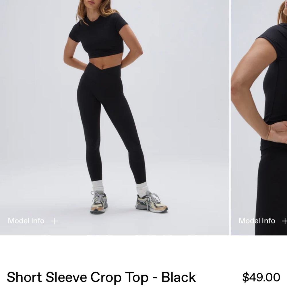adanola cropped tshirt